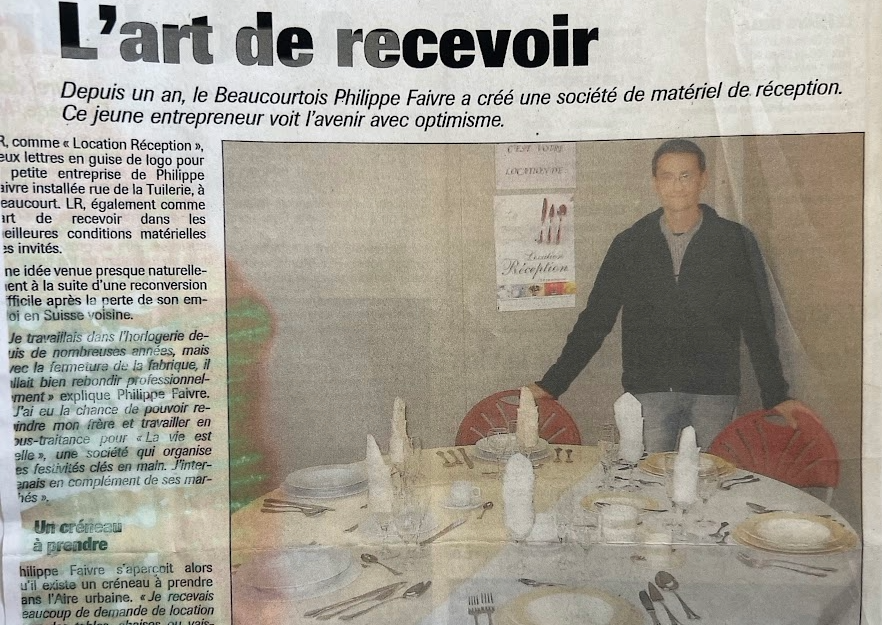 Chemins de table
